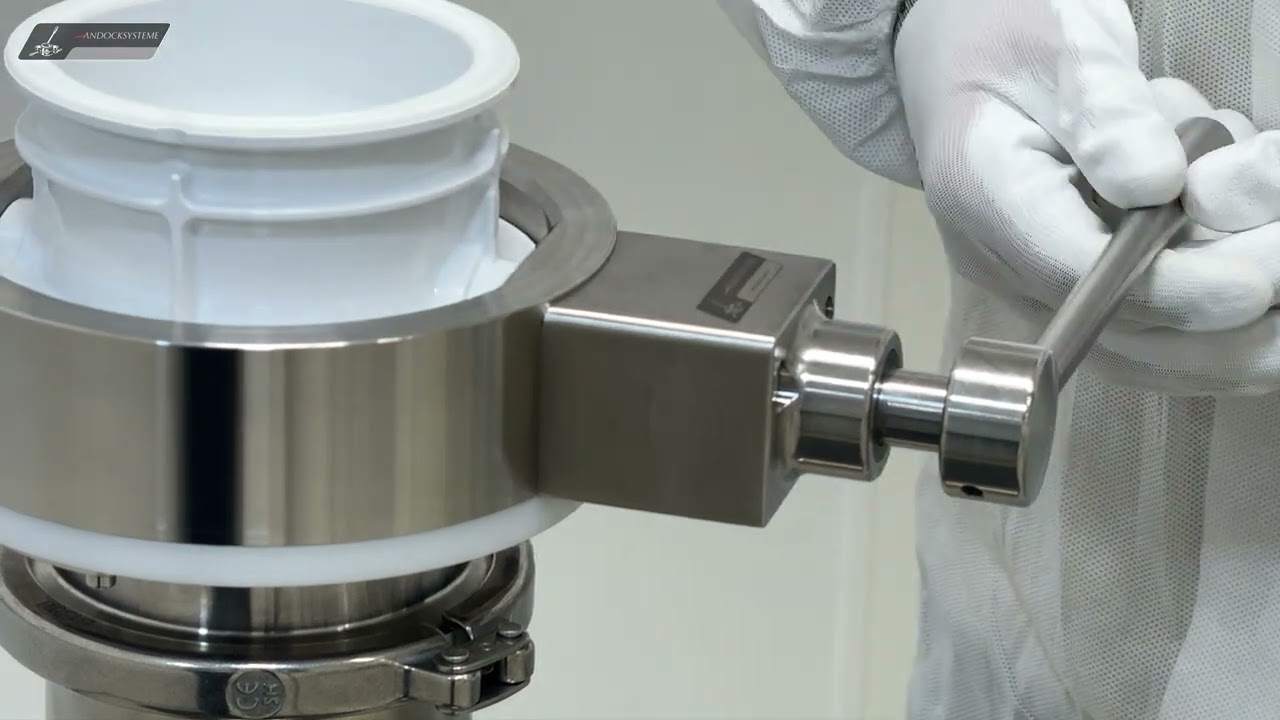 AVAX Easylock - simple, fast & safe operation of AVAX Split Butterfly Valve | Andocksysteme