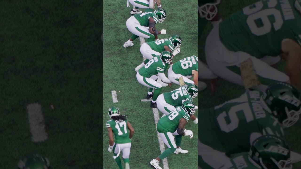 This View of Breece Hall's TD 👏👏👏