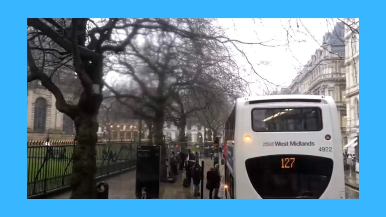 Birmingham Bus Route 82 Full Route Visual- Corporation Street to Bearwood, Adkins Lane
