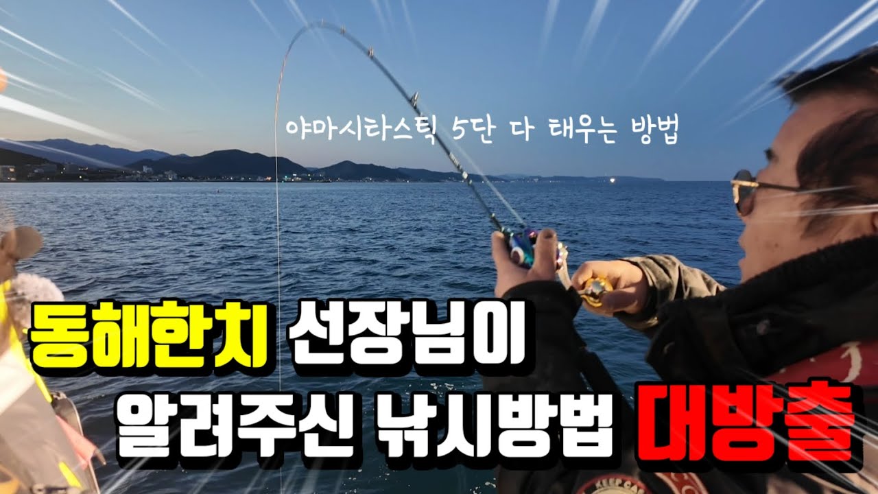 한치낚시대.릴.채비 다알려드림.동해 선장님께 배워왔습니다.꿀팁 대방출(처음 가시는 분 꼭 보고가세요) #뉴스피드호 #한치낚시 #야마시타스틱 #오징어스틱 #한치스틱