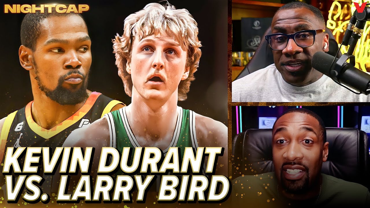 Shannon Sharpe & Gilbert Arenas debate if Kevin Durant is better than Larry Bird | Nightcap