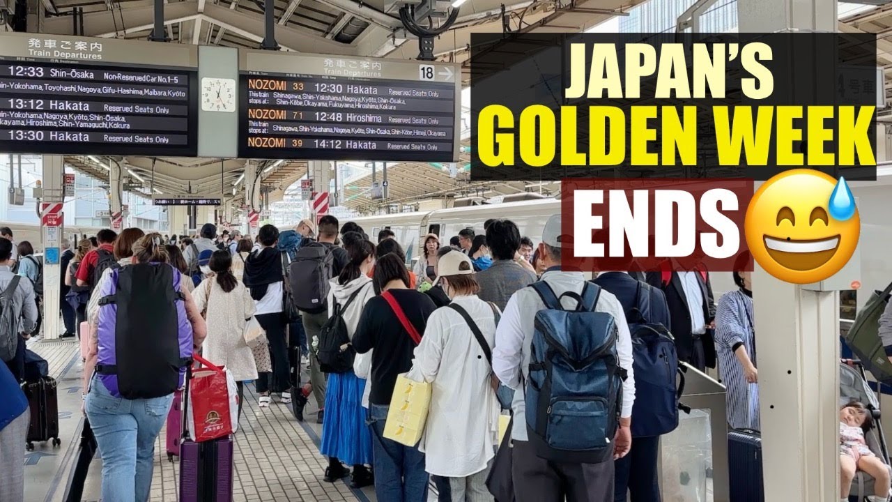 Japan&rsquo;s Golden Week 2024 Ends, how crowded was it?
