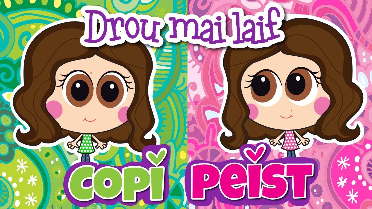 Drou Mai Laif: Copi y Peist - Draw My Life - Distroller