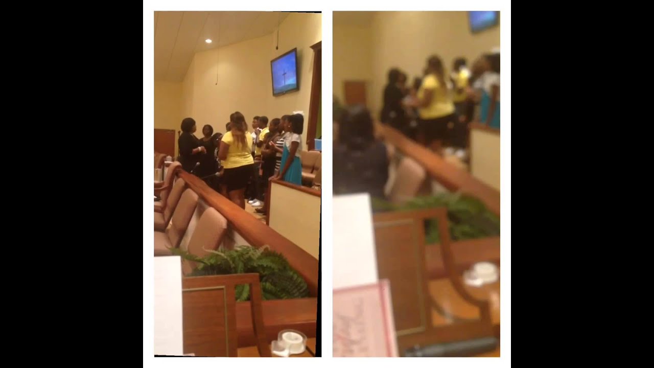 St. John Youth Choir Dr. Watts #Impromptu #HolyGhost!!