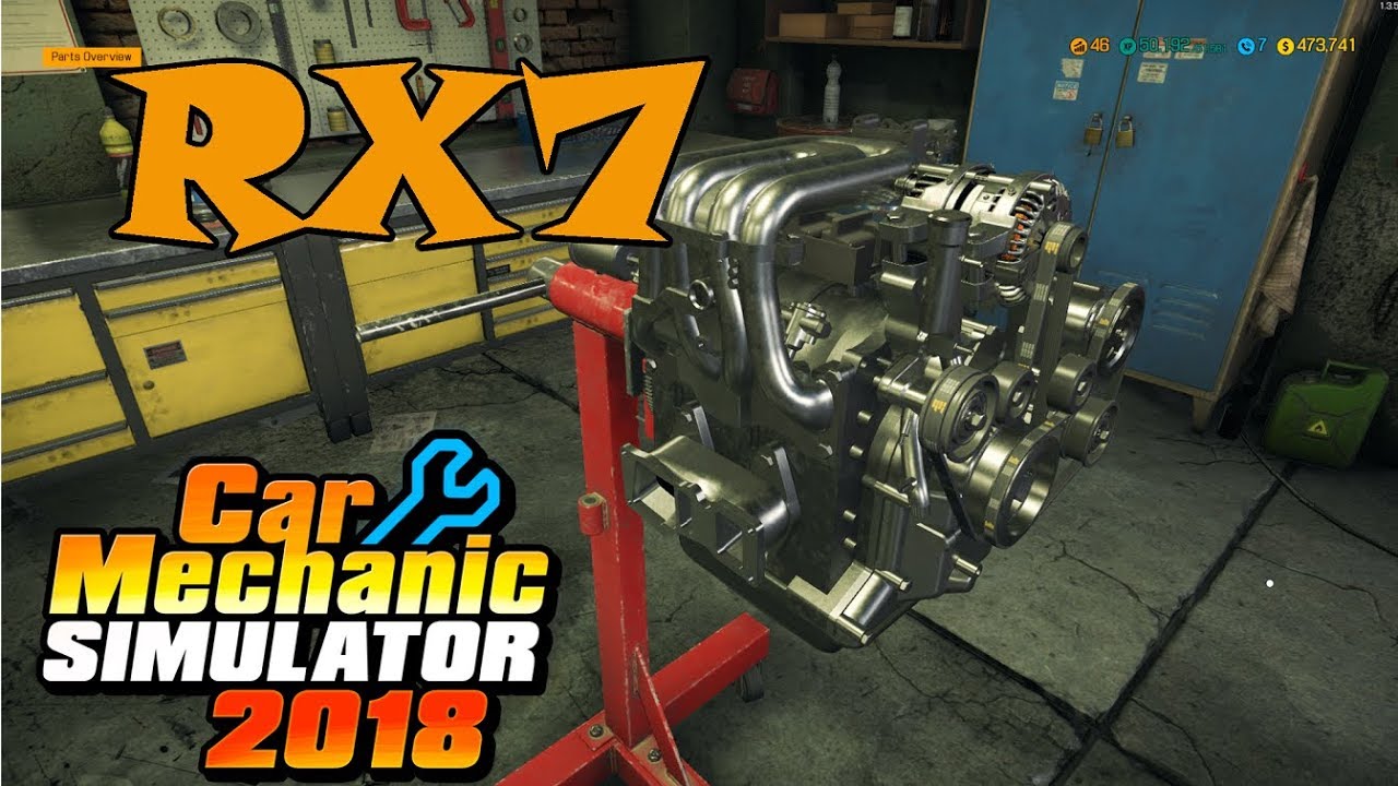 Maxda RX7 - Engine Rebuild - Car Mechanic Simulator 2018 - Auction Car Rebuild