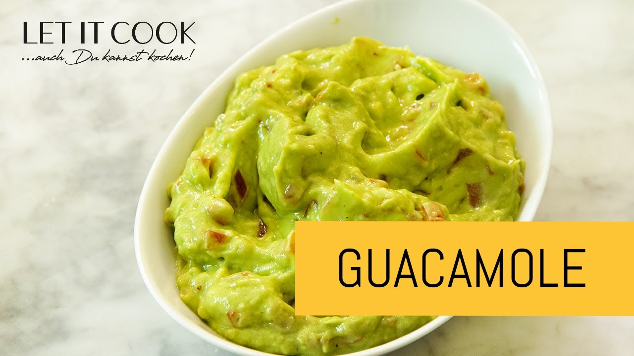 Guacamole, feine Avocadocreme mit Tomaten