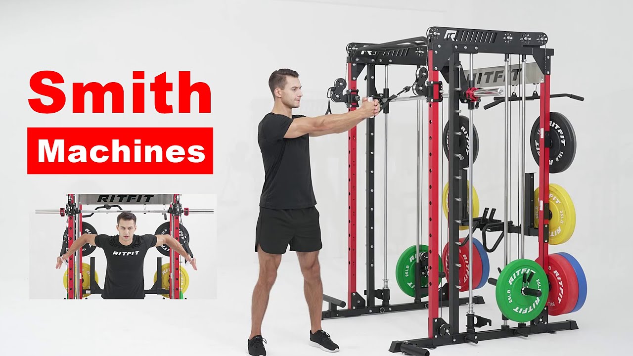 💪7 Best Smith Machines for Home Gym | RitFit, Mikolo, SunHome, ToughFit, DONOW full body workouts