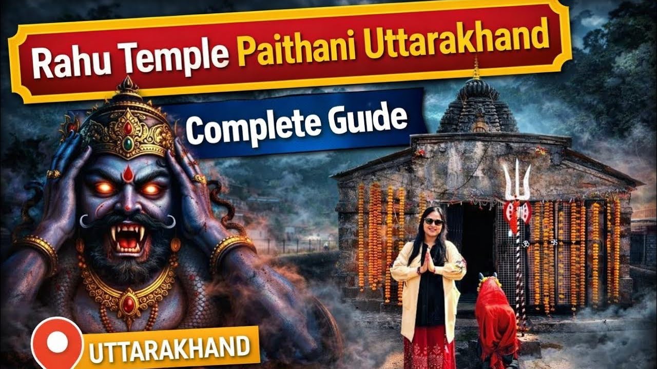 राहु मंदिर पैठाणी || भारत का एकमात्र का रहस्यमयी राहु मंदिर ||Rahu Temple Paithani Uttarakhand||