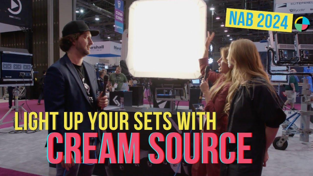 NAB 2024: осветите свои сеты с помощью Cream Source