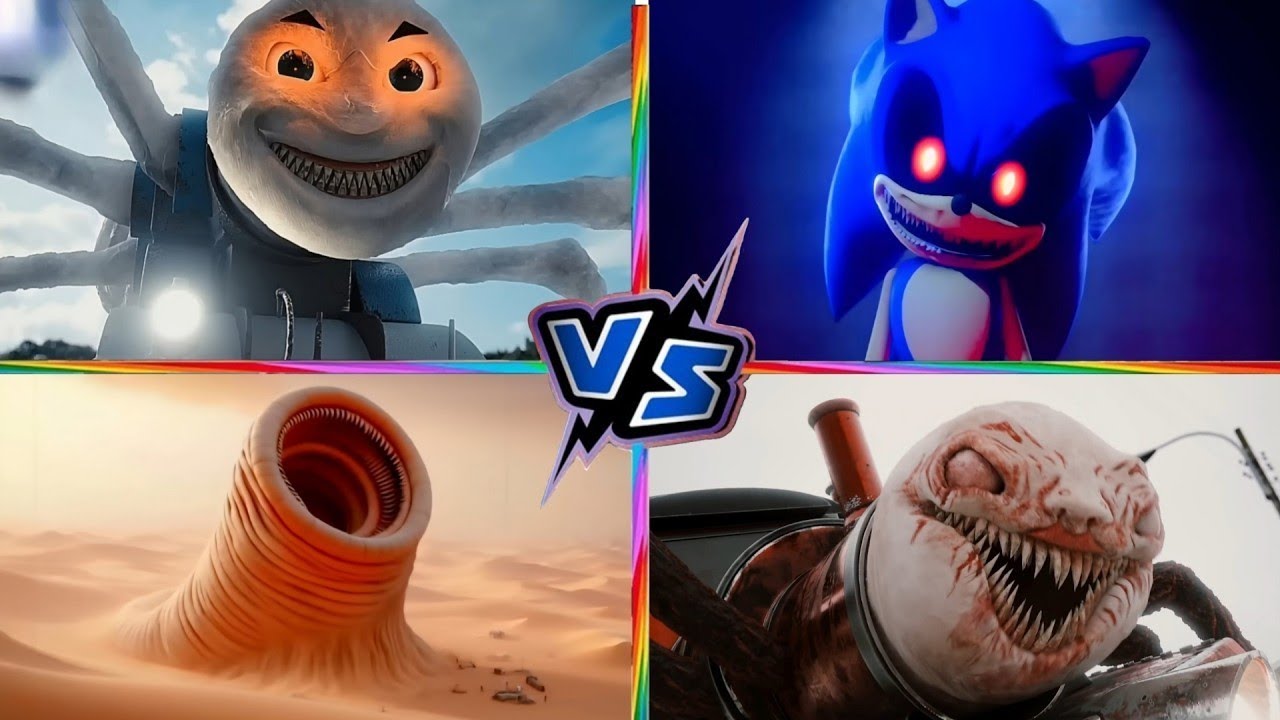 Cursed Thomas Vs Sonic Exe Vs Choo Choo Charles Vs Erosion Worm | Pepe Viral Music | Play With ME! 