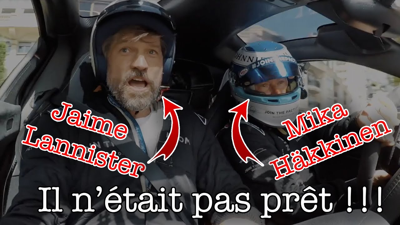 Jaime Lannister (Games of Thrones) & Mika Hakkinen GP MONACO 2018