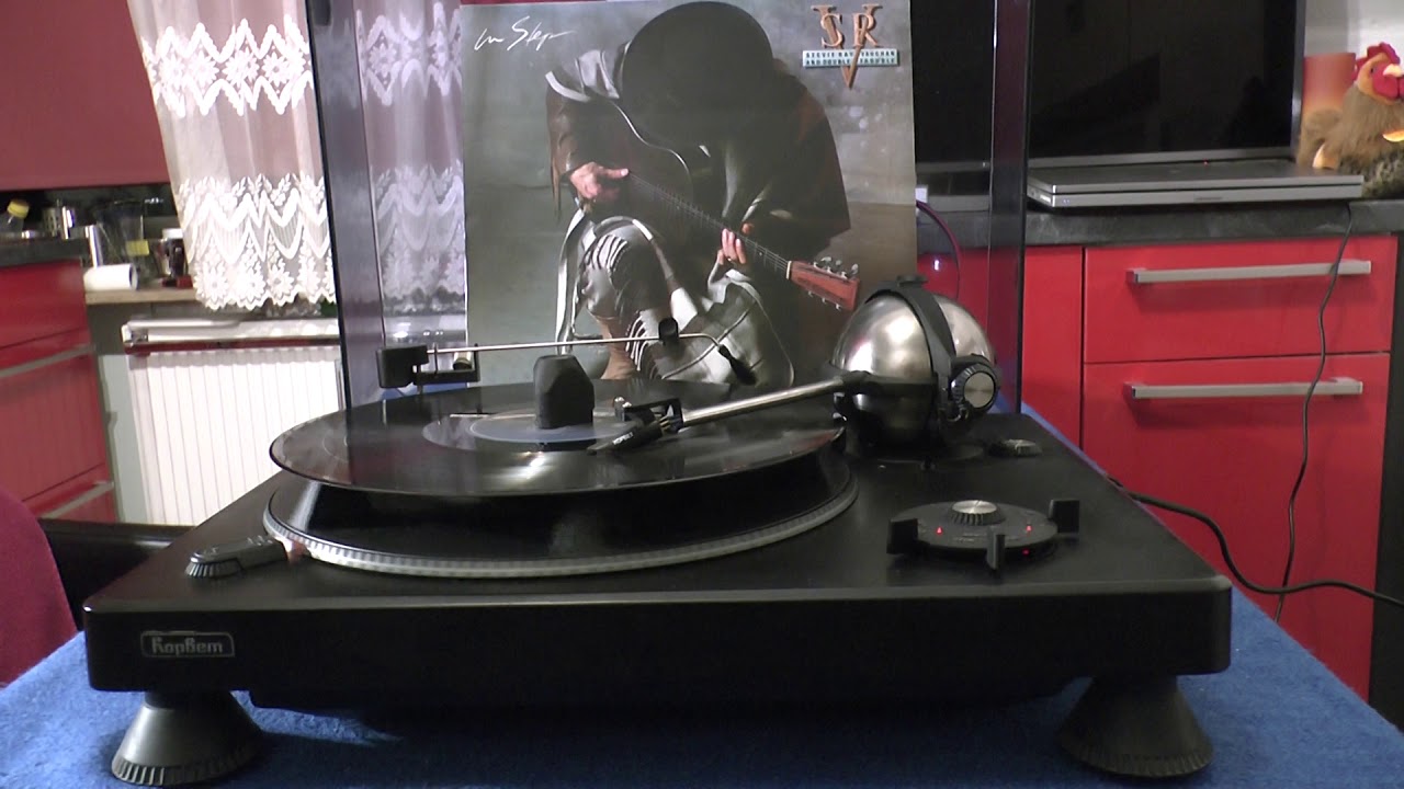 VINYL SUPER HQ STEVIE RAY VAUGHAN Riviera paradise - 1979 SOVIET RUSSIAN KORVET 038S turntable CCCP
