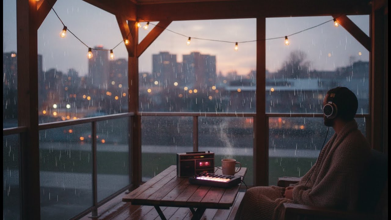 Rain ASMR with Lo-Fi Music for Sleep 🌧️ | Relaxing Sounds, Study, Stress Relief