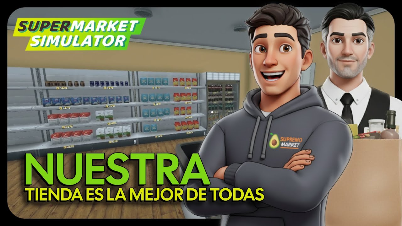 ESTAMOS MONTANDO UN IMPERIO COMPLETO JUNTO A ASTRONIO!!!!! | SUPERMARKET SIMULATOR (08) Sintax07YT