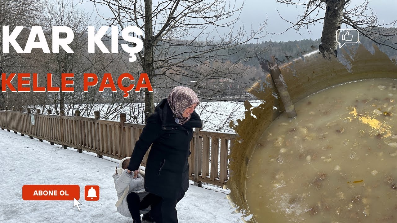 ÇUBUK KARAGÖLDE BEKLENMEDİK KAR MANZARASI...#keşfet #fyp #çubuk