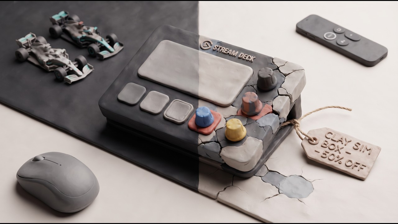 Stream Decks and Button Boxes on the Cheap? iRacing's Broke Sim Racer #streamdeck #ustudio