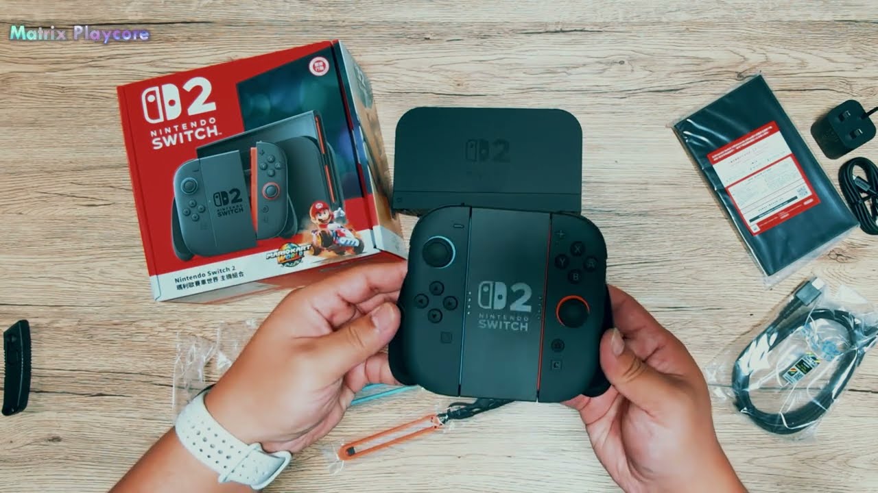 Nintendo Switch 2 (HK Ver) Unboxing – Mario Kart World Bundle! 🏎️