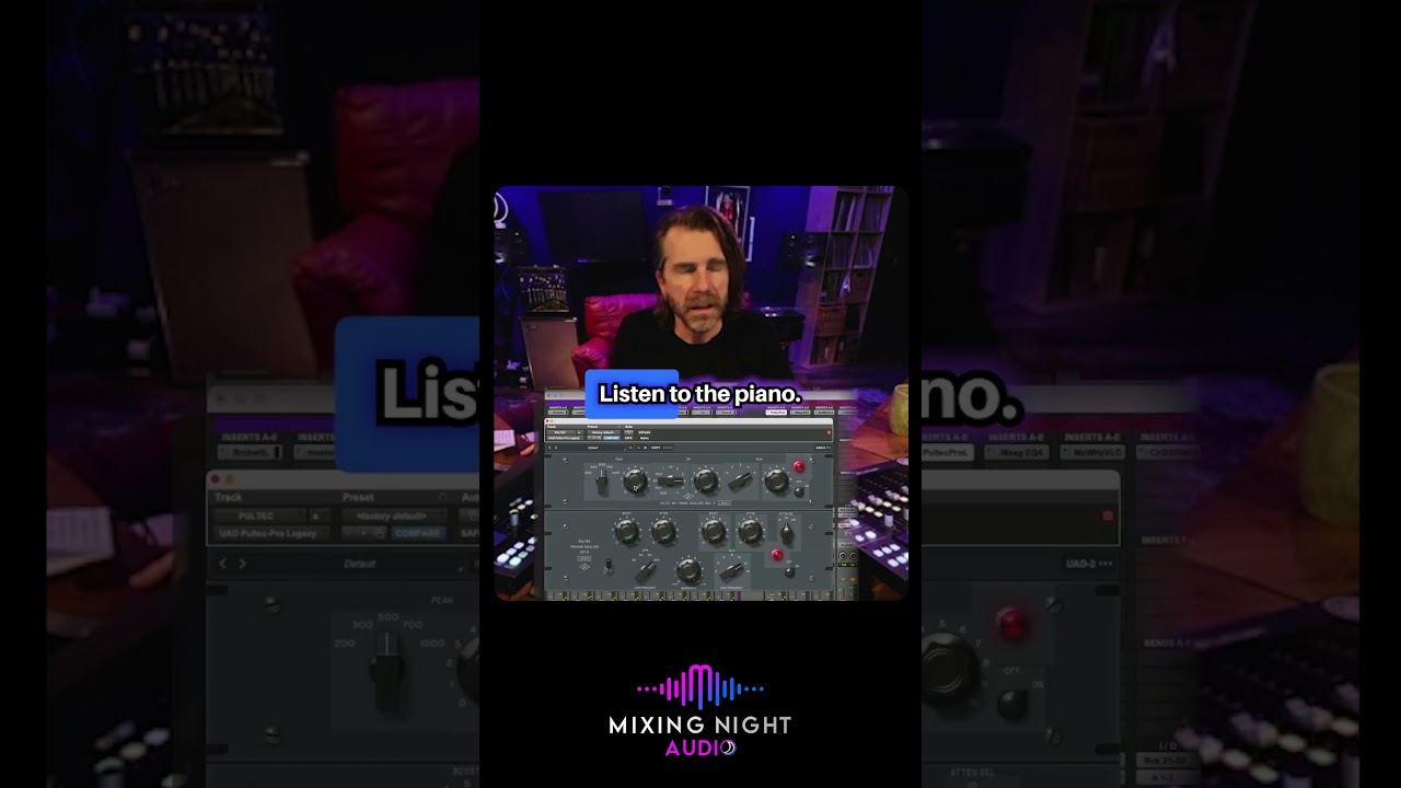 Use EQ on your mix bus to bring out the music your want to bring out, not to fix the sound!