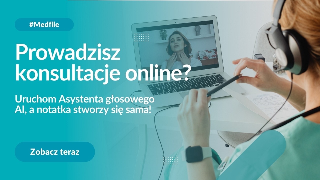 Konsultacje online wspierane przez Asystenta głosowego AI
