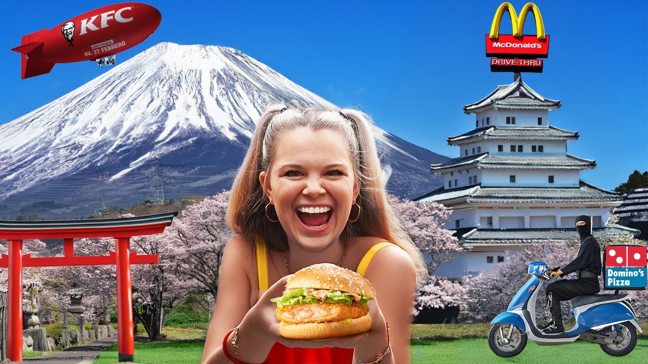 Exclusive American Fast Food Items IN JAPAN