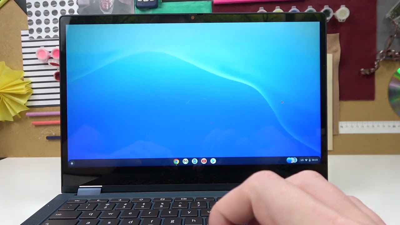 Lenovo Chromebook - How To Take Photos
