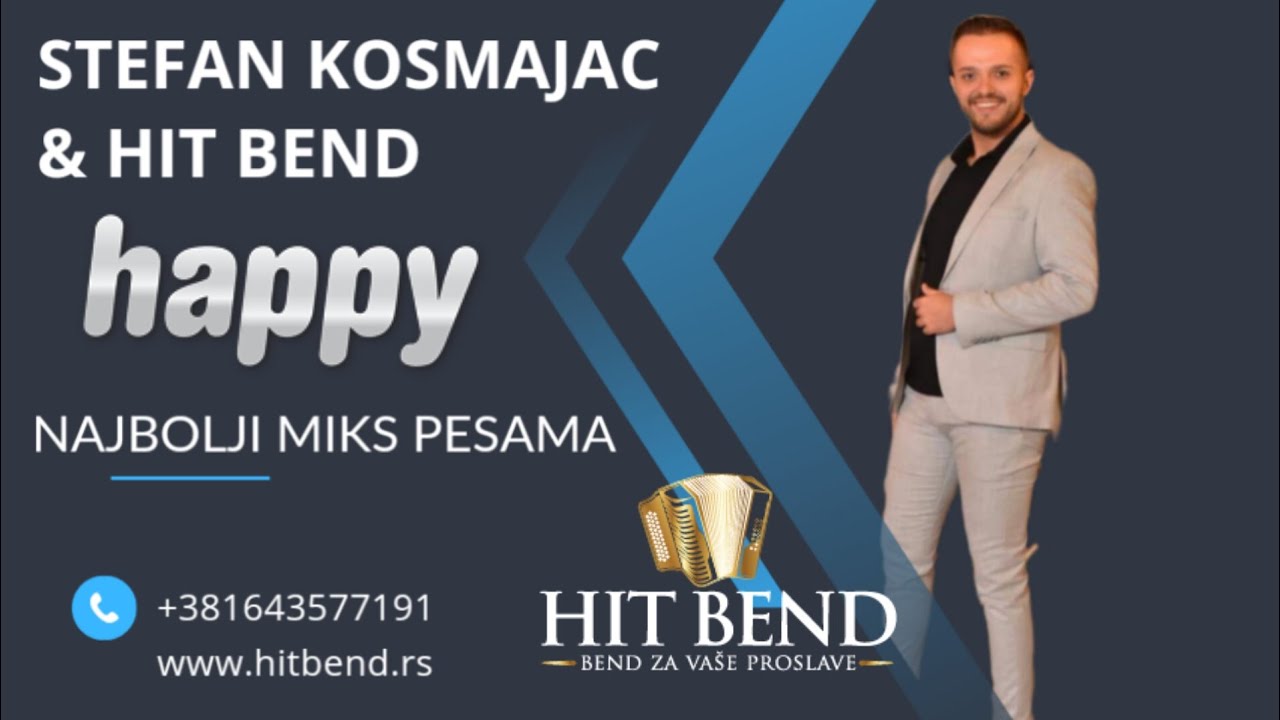 👉 Stefan Kosmajac & Hit bend | PREDOBAR MIKS [ Live ]📌  Muzički specijal [ Tv Happy ] #tvhappy
