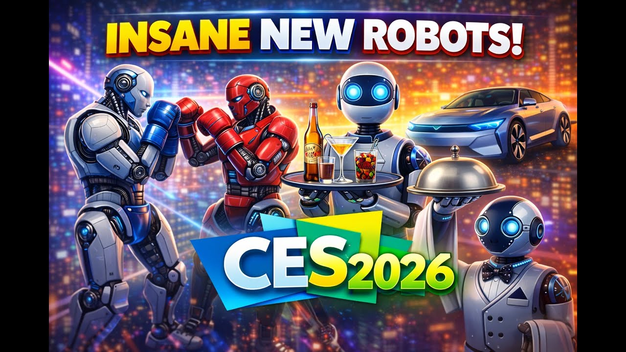 CES 2026 - Insane Robots and MyArcade Gaming
