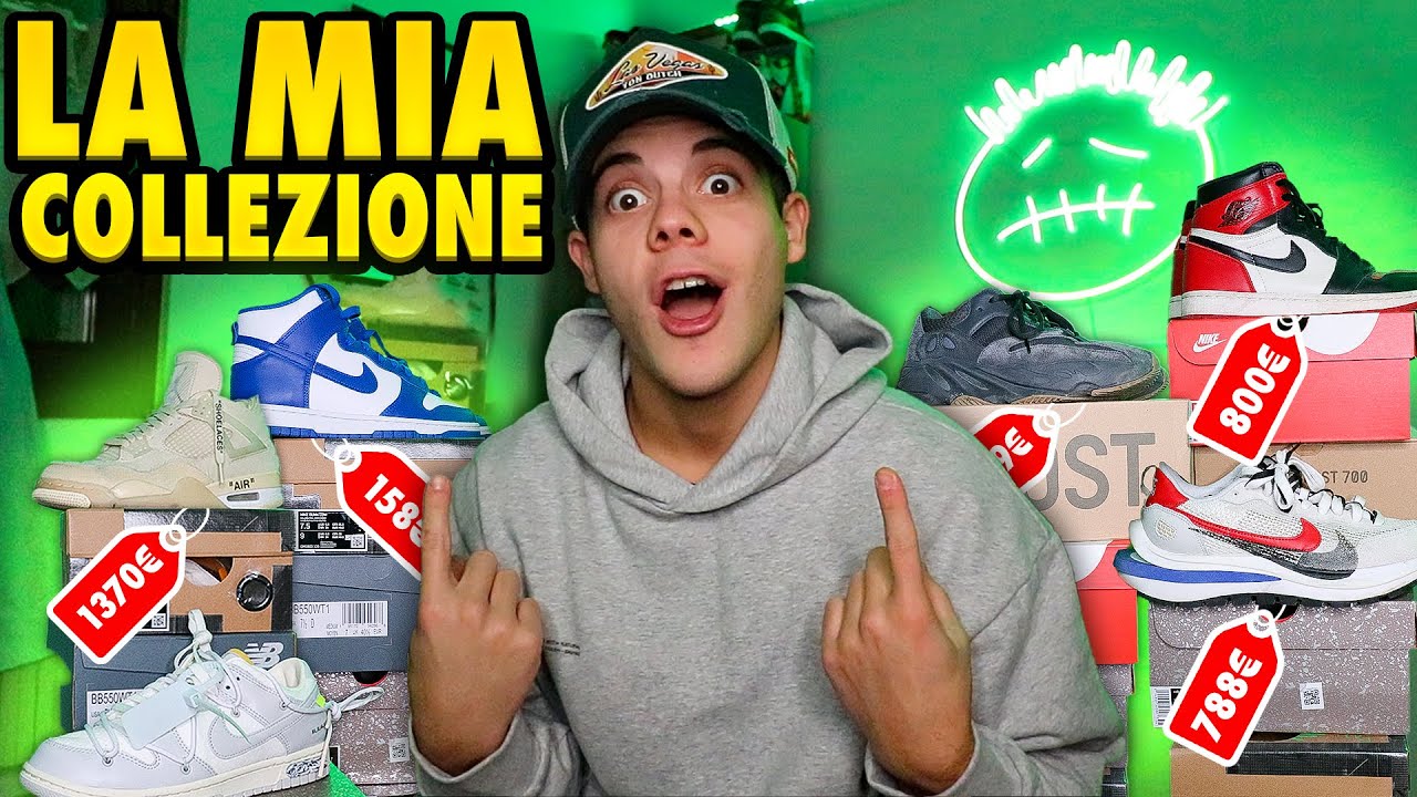 QUANTO VALE la MIA COLLEZIONE di SNEAKERS? Ve le mostro tutte!