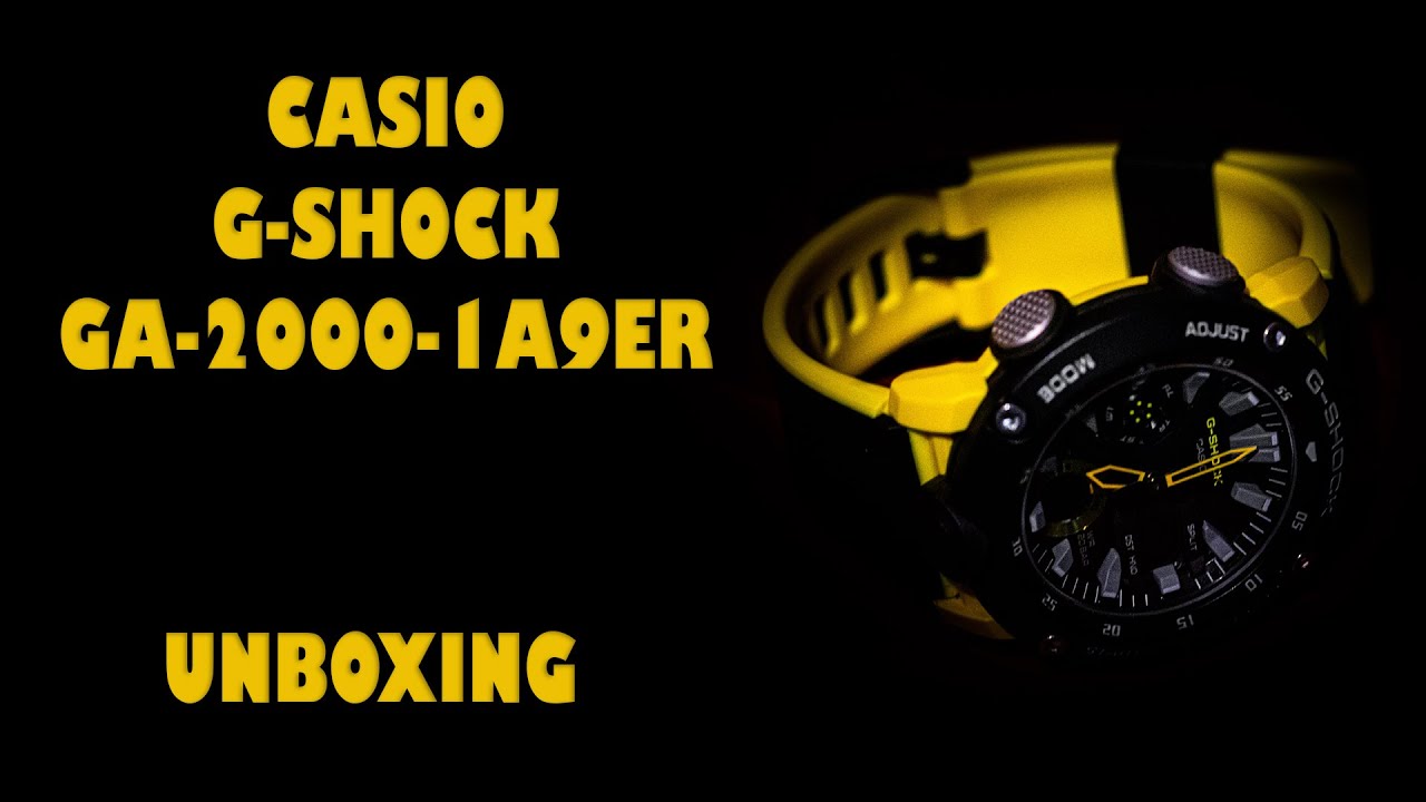 CASIO G-SHOCK GA-2000-1A9ER 