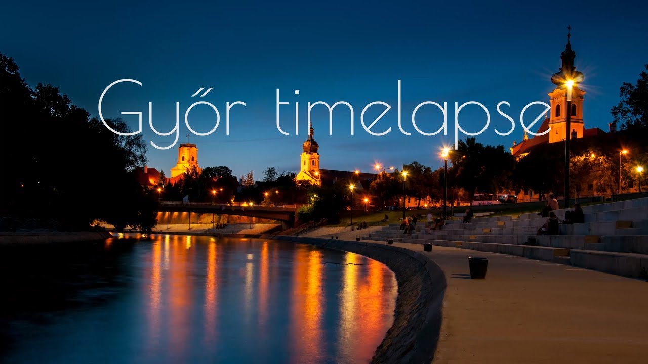 Győr timelapse 4k