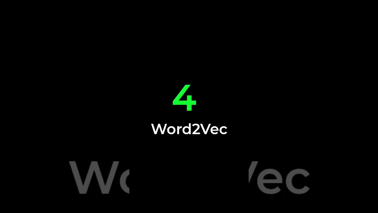 5 methods to convert language to vectors