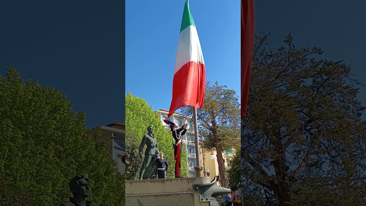 25 aprile imperia alza bandiera