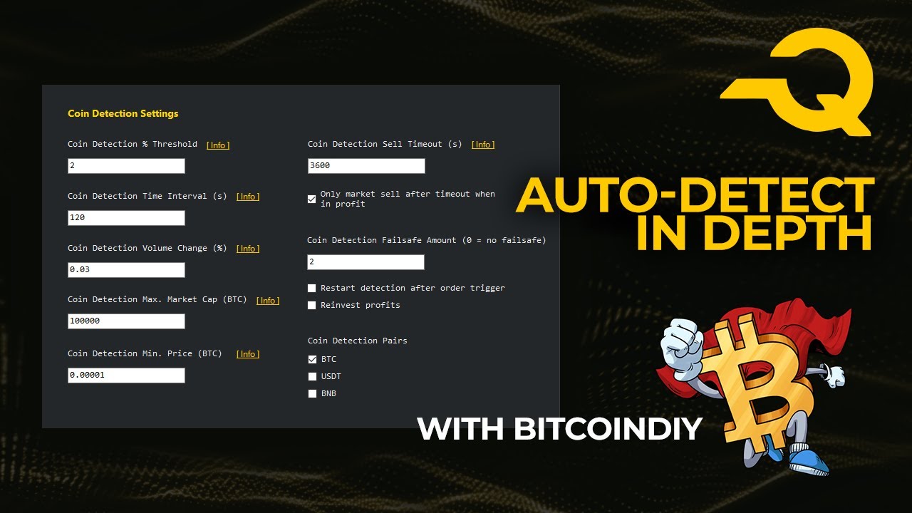 QuickPump Crypto Pump and Dump Bot: an in-depth look at the coin auto-detect feature with BITCOINDIY