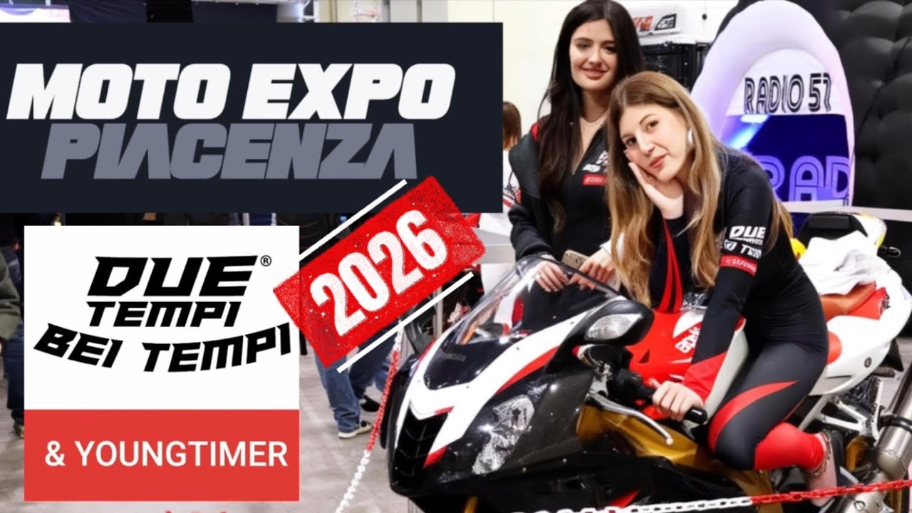 Moto Expo Piacenza 2026 due tempi bei tempi