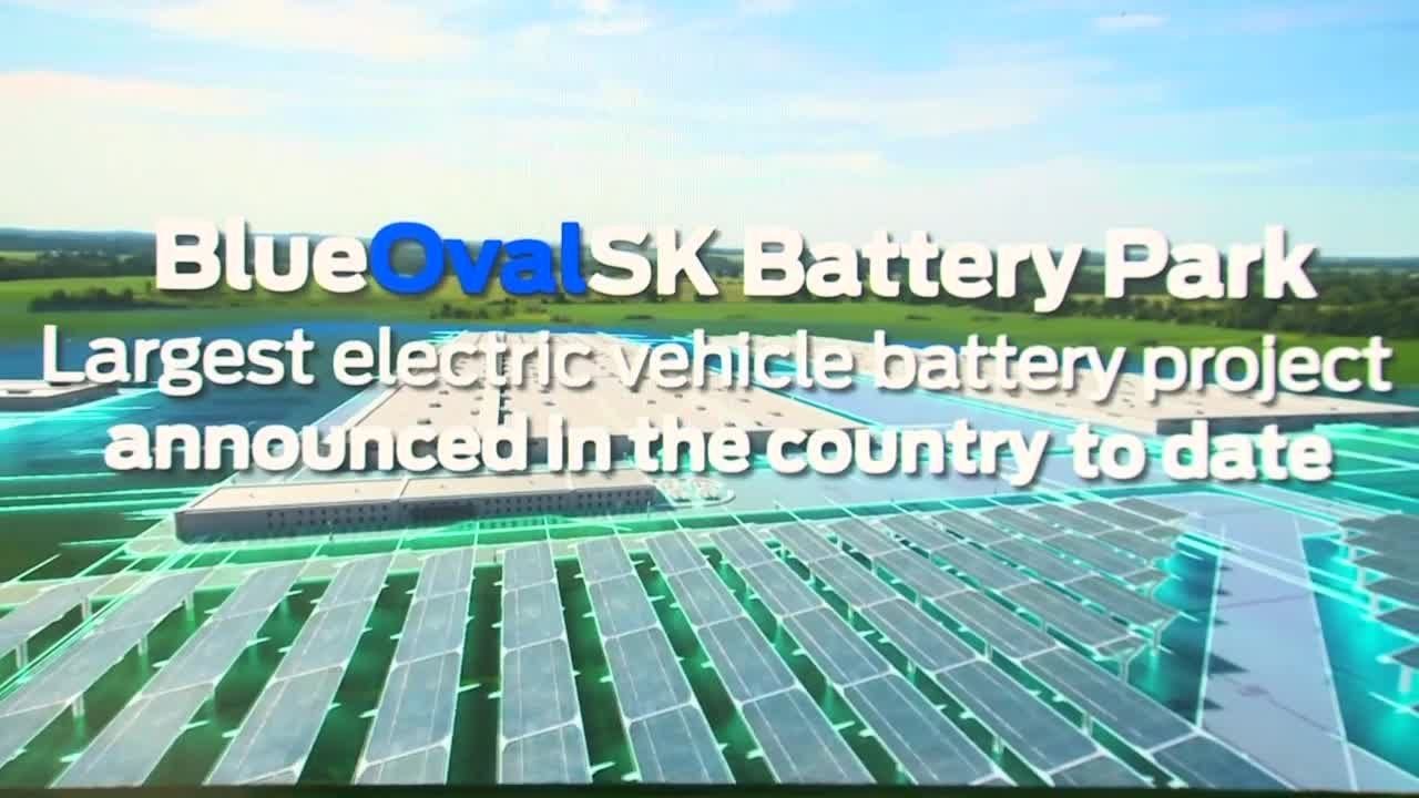 Watch again: Kentucky officials, Ford executives celebrate electric battery plant projects coming...