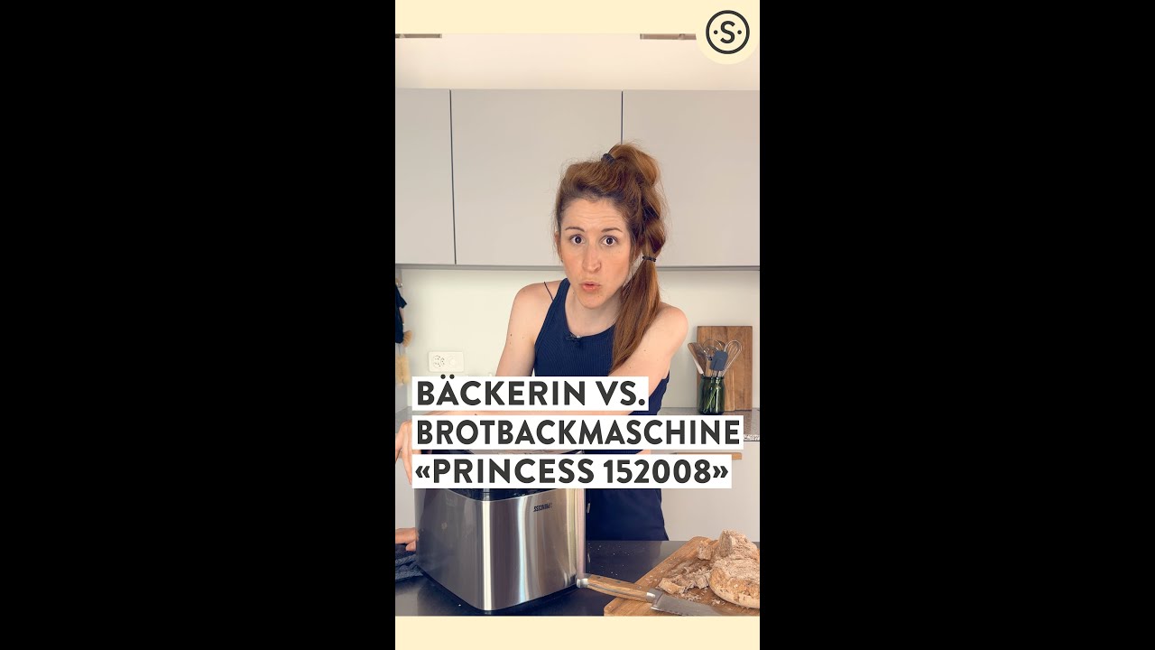 Brotbackmaschine «Princess 152008» – Unboxing & Test von Streusel
