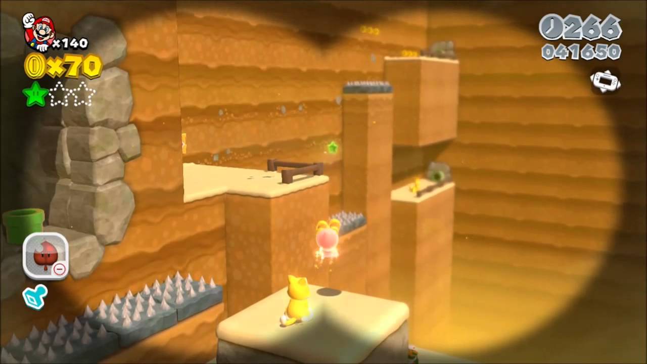 Super Mario 3D World - monde 4-1