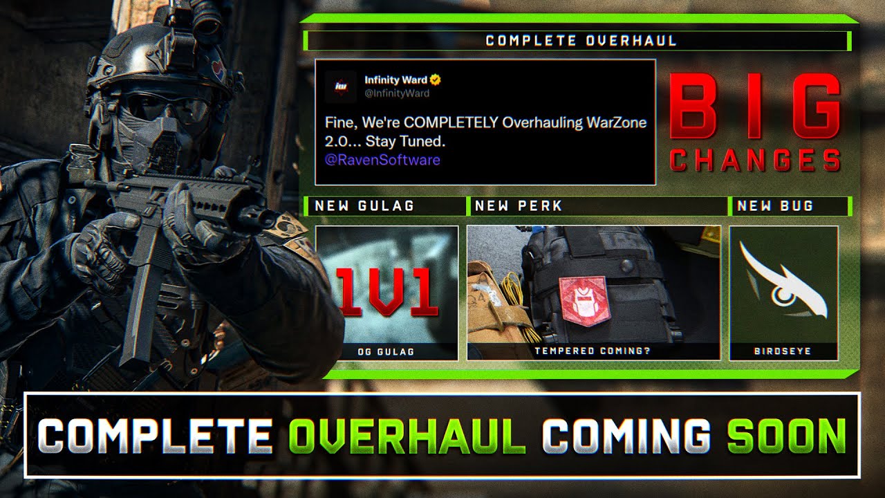 The Modern Warfare 2 Overhaul FINALLY Got Announced&hellip; (Season 2 Warzone Redesign)