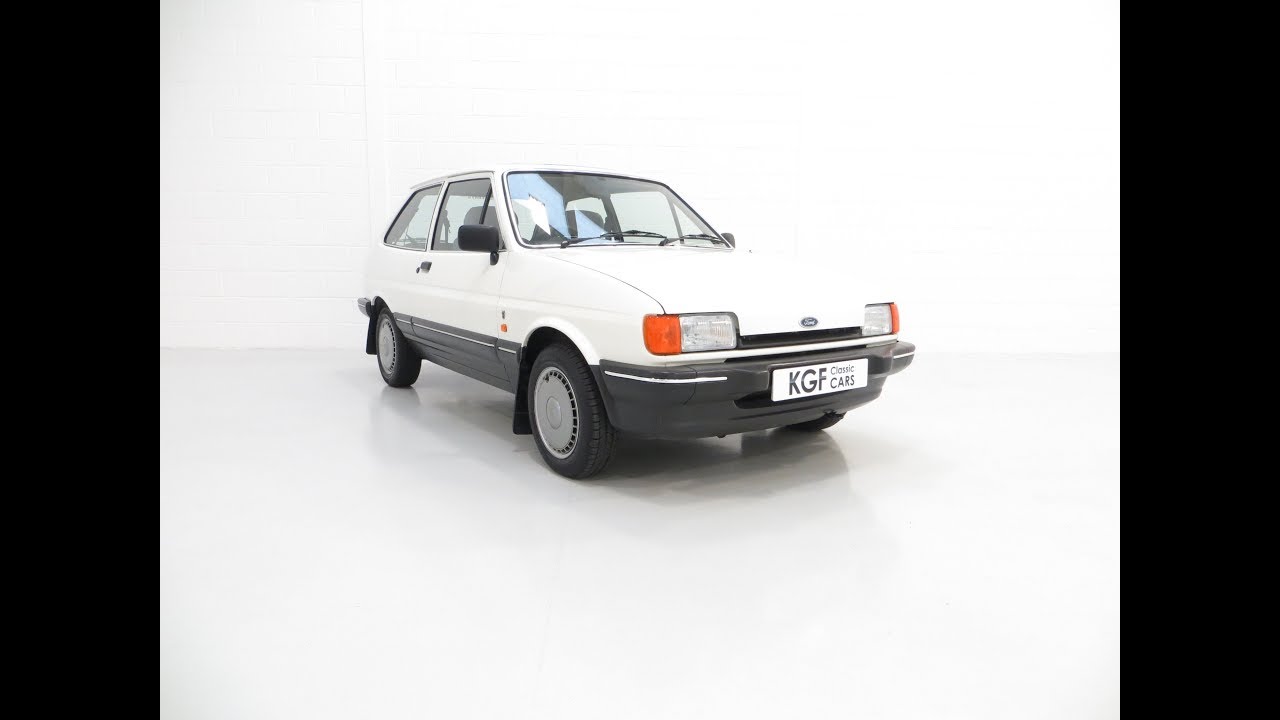 An Astonishing Ford Fiesta Mk2 1.4 Ghia with Just 34,816 Miles from New - SOLD!