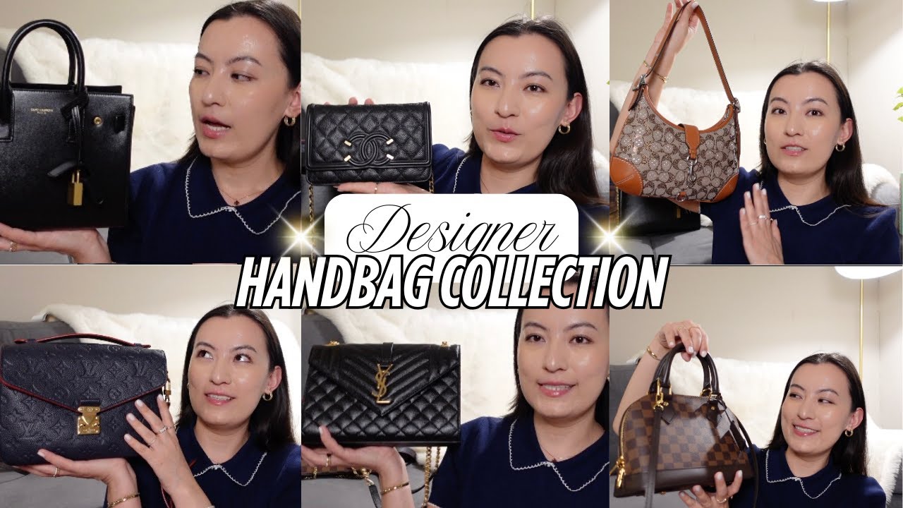 My ENTIRE designer handbag collection 2025 YSL, Chanel, Louis Vuitton, more (& some non-designer)