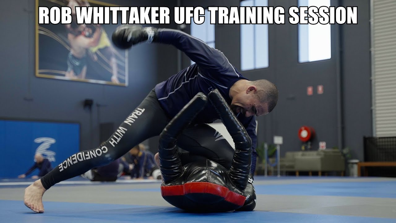 UFC star Rob Whittaker behind the scenes | Exercise ASMR