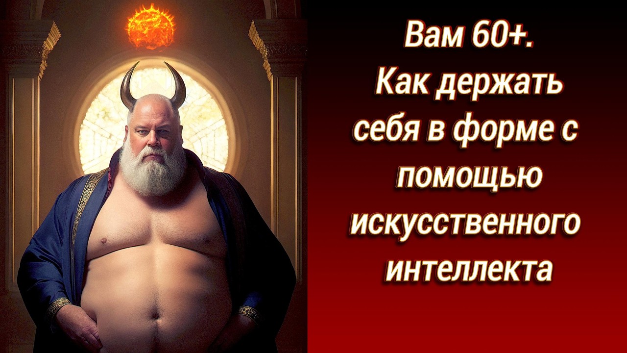 Вам 60+. Как поддерживать форму с помощью искусственного интеллекта.