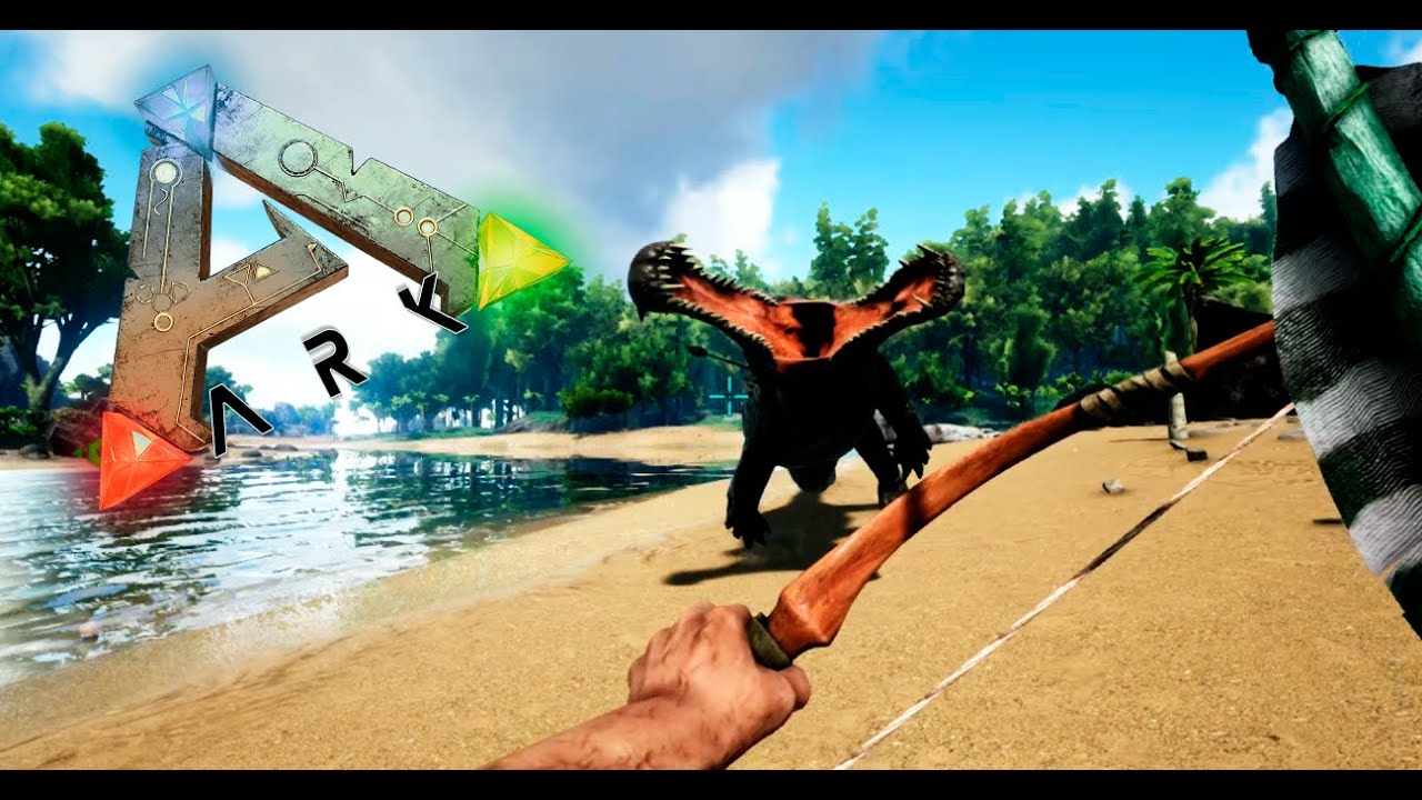 ▶▶ARK - O RETORNO - - ATAQUE DOS JACARES LOUCOS 💥💥💥 #2