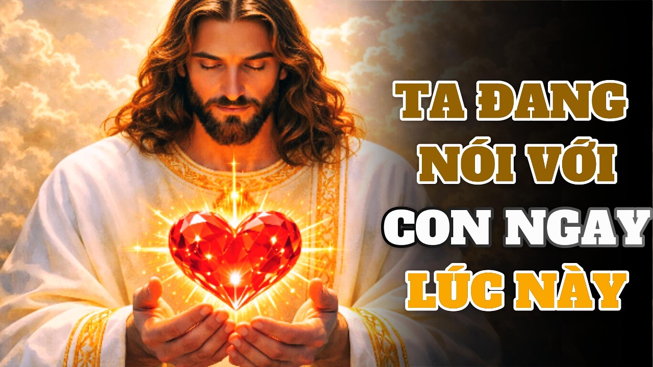 TA ĐANG NÓI VỚI CON NGAY LÚC NÀY – HÃY LẮNG NGHE | Lời Chúa Hôm Nay