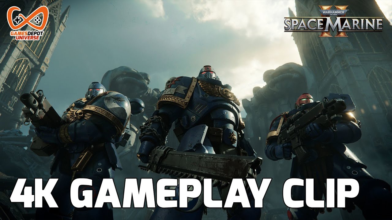 Warhammer 40,000: Space Marine 2 Gameplay Clip | Gamescom 2023