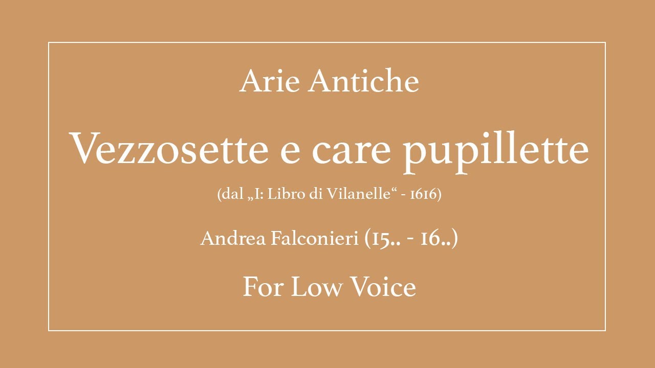 Vezzosette e care pupillette - Low