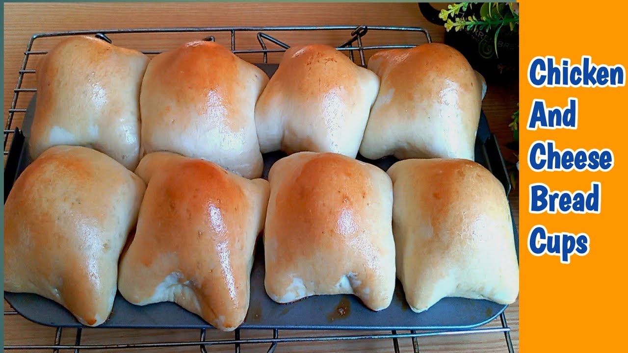 Simpler than you imagine, Chicken & Cheese Bread Cups ,No-one will guess how you cooked it.