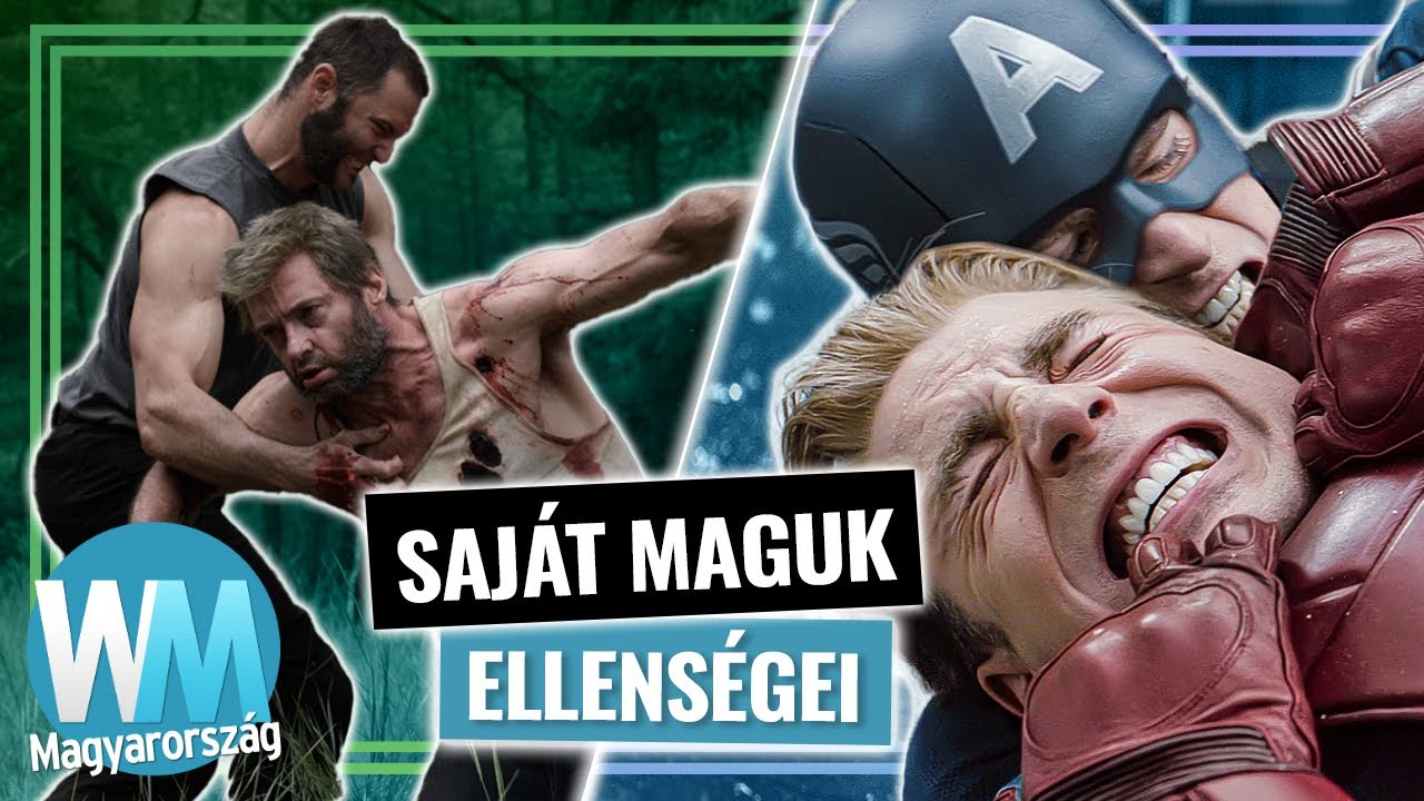 Top 10 filmes karakter, akik önmagukkal harcoltak