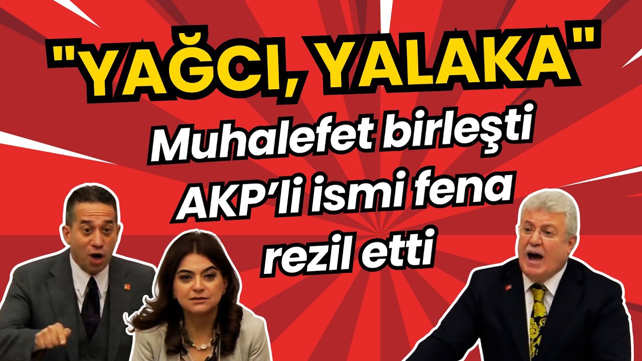 Meclis'te muhalefet birleşti AKP'li ismi fena rezil etti: 
