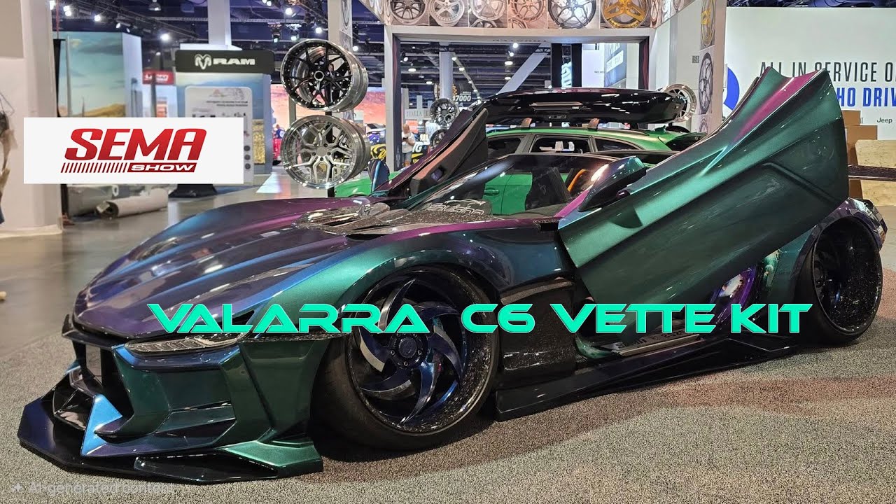SEMA VALARRA  C6 CORVETTE KIT  #brianrhodestv    Builder: @jdotvc6
